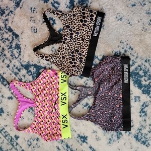 3 Victoria Secret Sports bras